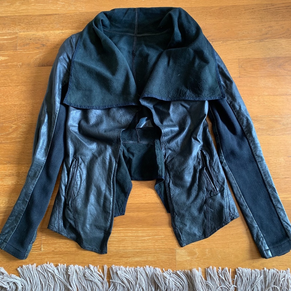 All Saints Spitalfields Leather Jacket